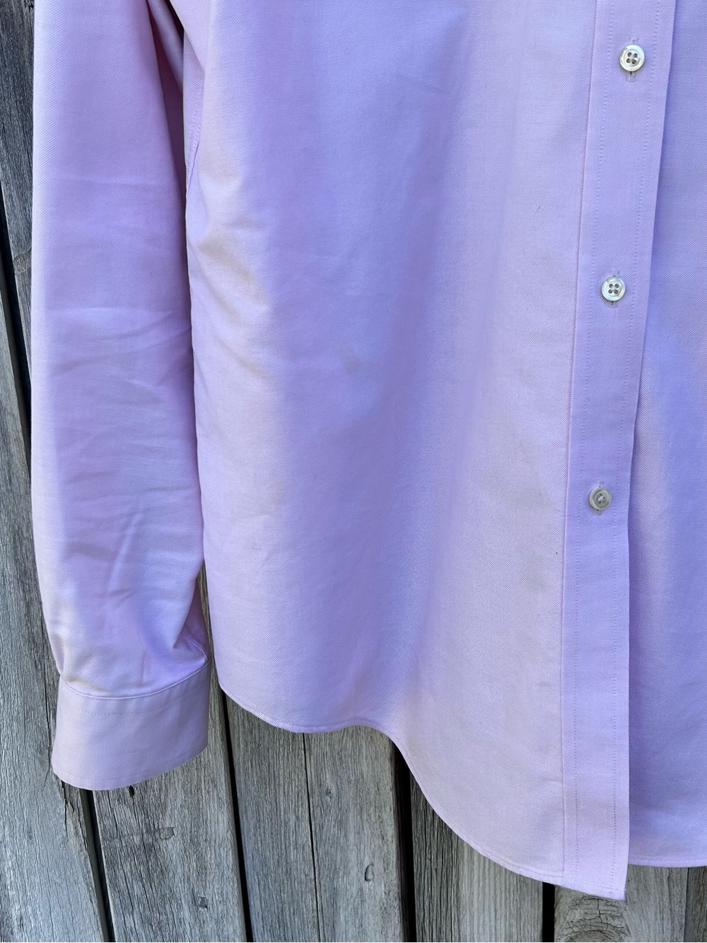 Brooks Brothers Classic Fit Supima Cotton Oxford Shirt Pink 14 - Picture 5 of 15